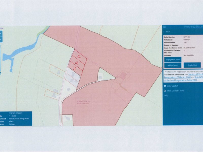 Land Direct Map Marked