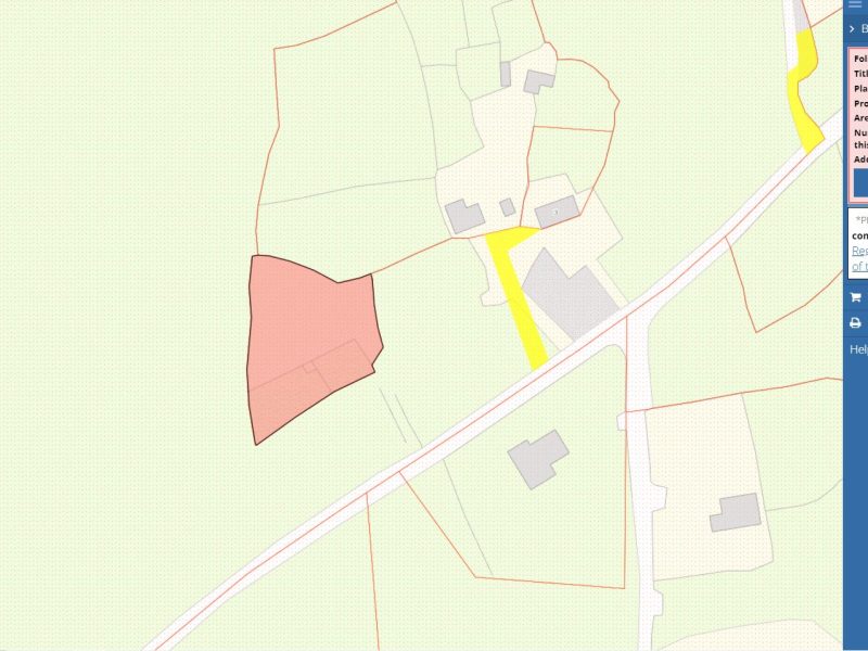 site at old house